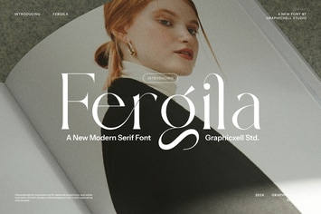 Fergila - Elegant Serif Font