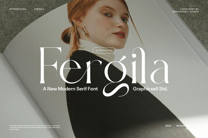 Fergila - Elegant Serif Font