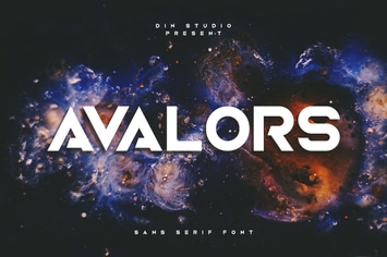 Avalors-Sans Serif Font