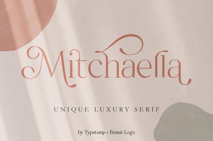 Mitchaella Luxury Serif + Bonus