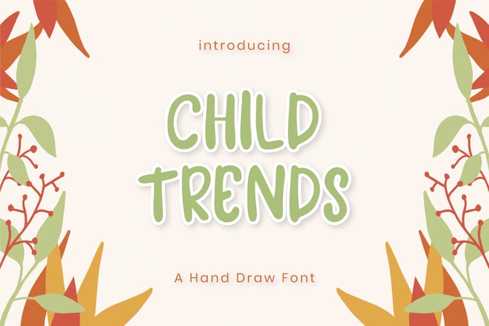 Child Tren - Display Font