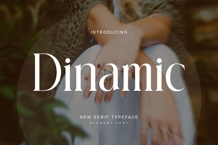 Dinamic Elegant Serif Typeface