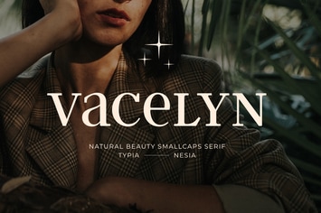 Vacelyn - Natural Beauty Allcaps Serif