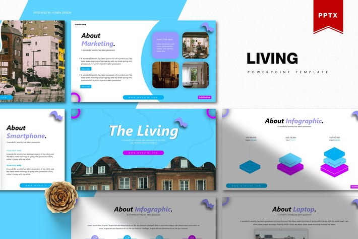 The Living | Powerpoint Template
