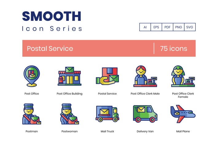 Postal Service Icons