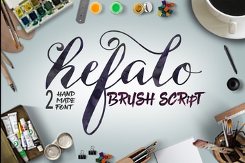Hefalo Brush Script