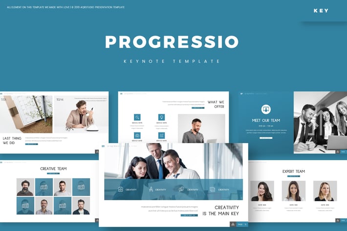 Progressio - Keynote Template