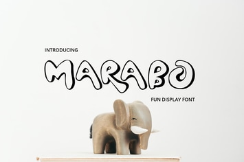 Marabo Display Font