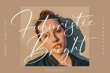 Futuristic Bright Script Font