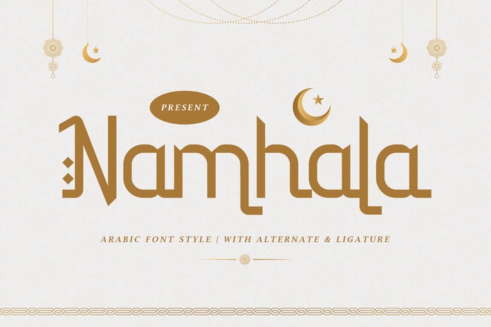 Namhala - Arabic Font tyle