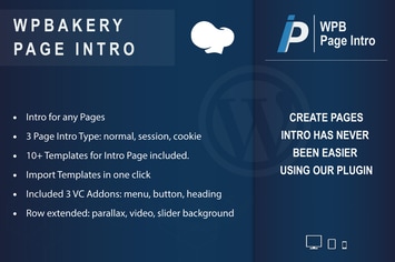 WPBakery Page Intro - Addon for WPBakery