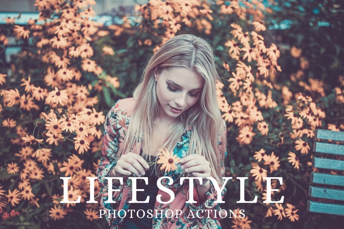 25 Lifestyle Photoshop Actions