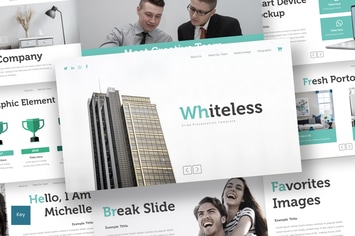 Whiteless - Keynote Template
