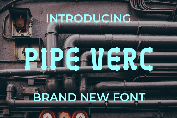 Pipe Verc Font