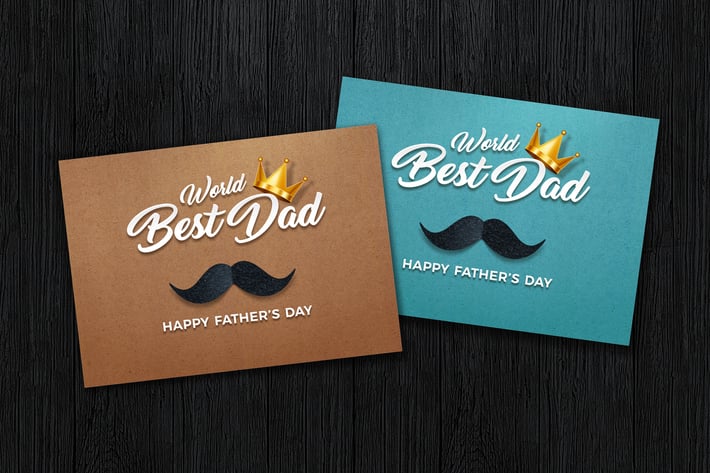 Father's Day Card/ Background