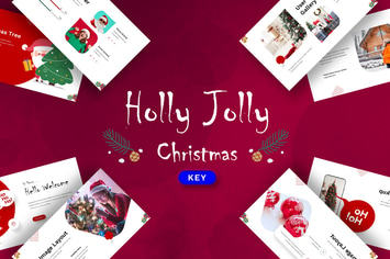 Holly Jolly Christmas - Keynote Template