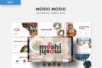 Moshi Moshi - Keynote Template