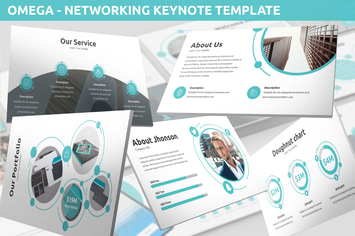 Omega - Networking Keynote Template