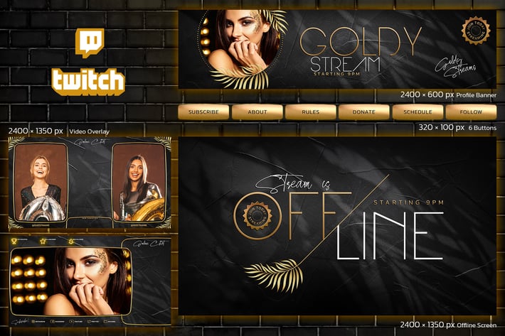 Gold Twitch Chatting