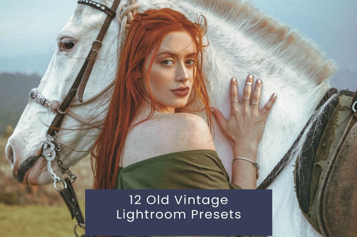 12 Old Vintage Lightroom Presets