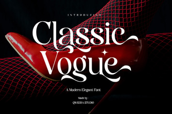 Classic Vogue - Modern Elegant Serif