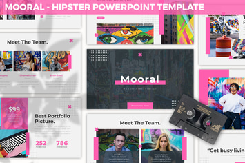 Mooral - Hipster Powerpoint Template