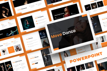 Move Dance - Powerpoint Template