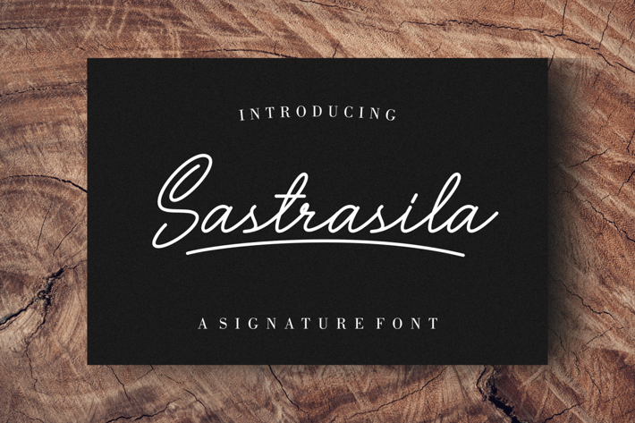 Sastrasila Monoline Signature