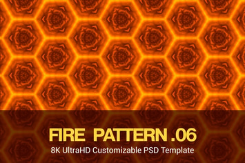 8K UltraHD Seamless Fire Pattern Background