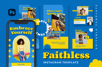 Faithless - Retro Instagram Stories and Post