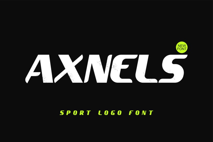 Axnels|Sport Logo Font