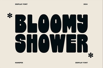 Bloomy shower