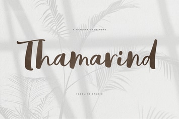 Thamarind Handwritten Font