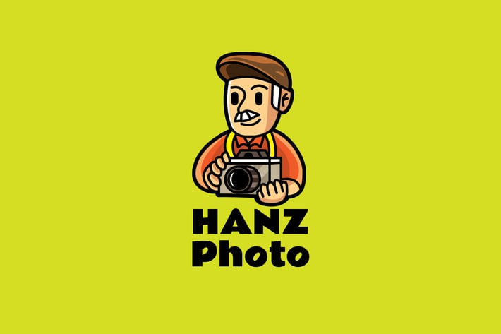 hanz photo - Mascot Logo