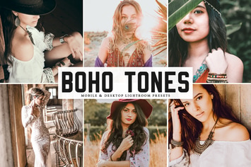 Boho Tones Mobile & Desktop Lightroom Presets