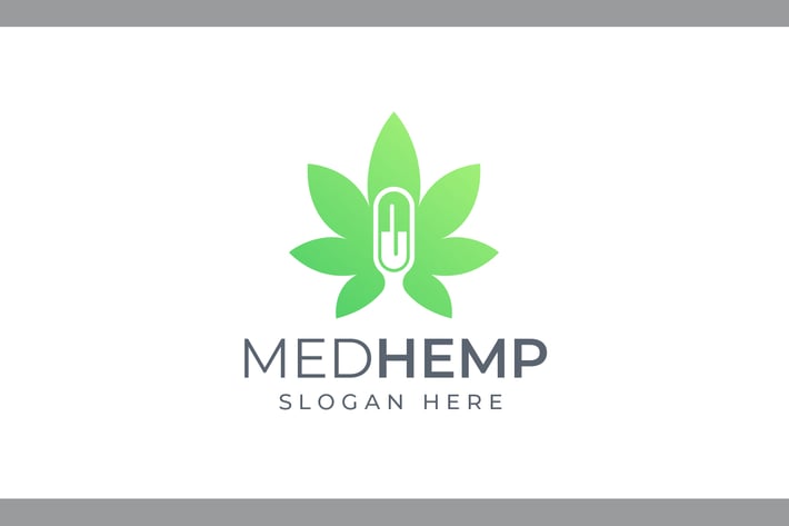 Med Hemp - Health and Medical Logo
