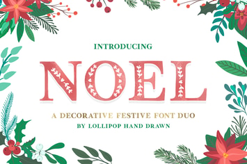 Noel Decorative Font