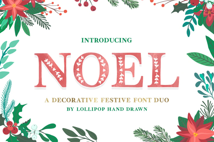 Noel Decorative Font