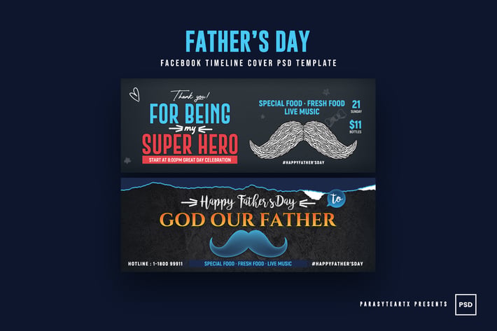 Father's Day Facebook Cover