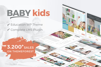 Baby Kids - School WordPress Theme
