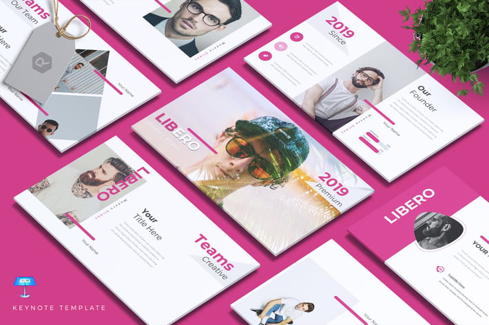 LIBERO - Company Profile Keynote Template