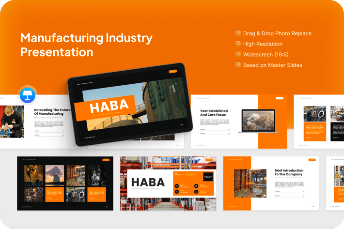 Haba - Manufacturing Industry Keynote Presentation