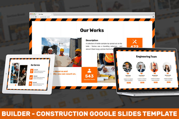 Builder - Construction Google Slides Template
