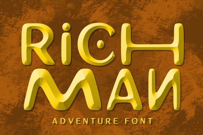Richman Adventure Font