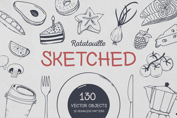 Ratatouille Sketched