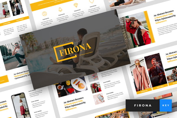 Firona - Influencer Keynote Template