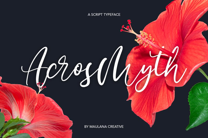 Acrosmyth Script Typeface
