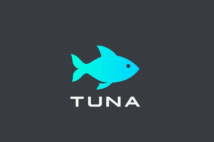 Logo Fish Tuna Seafood Restaurant Store