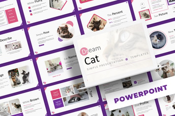 Dream Cat - Powerpoint Template