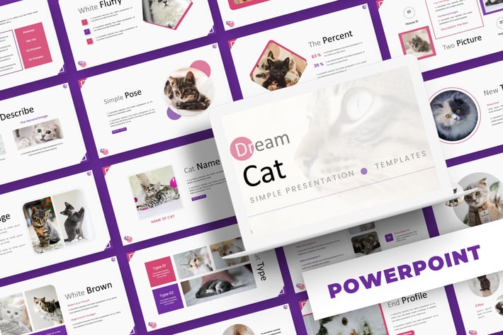 Dream Cat - Powerpoint Template